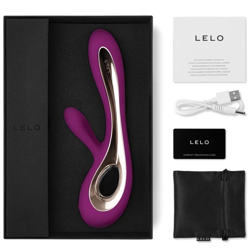 LELO - SORAYA 2 RABBIT PURPLE VIBRATOR - Amore24