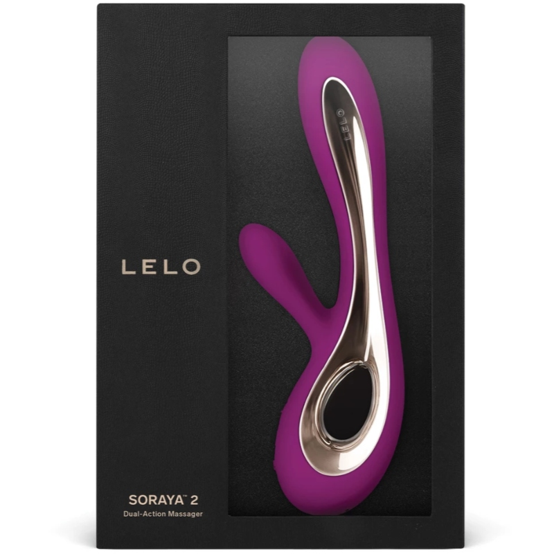 LELO - SORAYA 2 RABBIT PURPLE VIBRATOR - Amore24