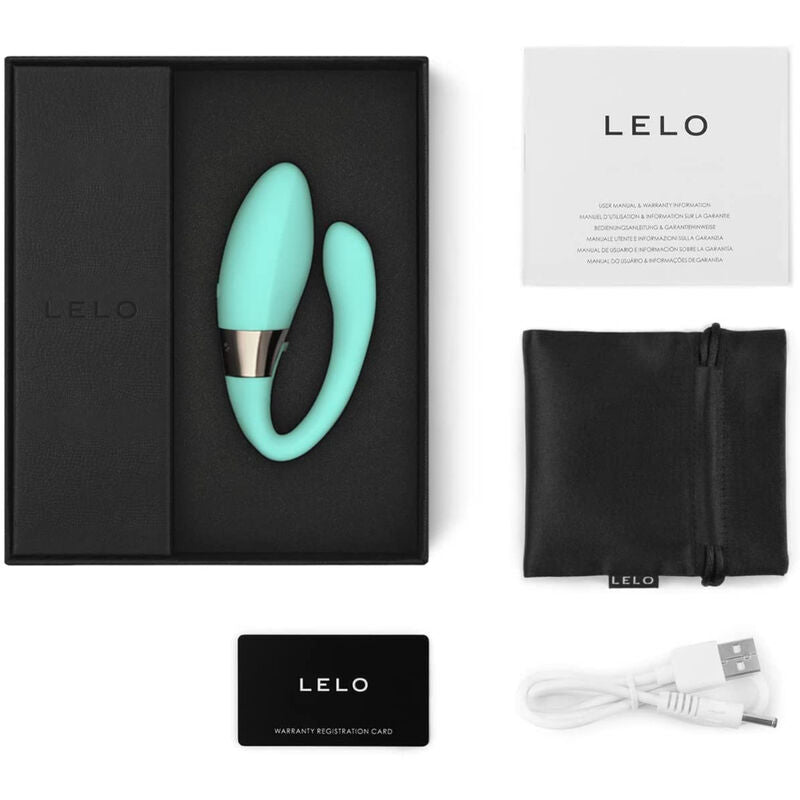 LELO - TIANI HARMONY AQUA GREEN COUPLE MASSAGER - Amore24