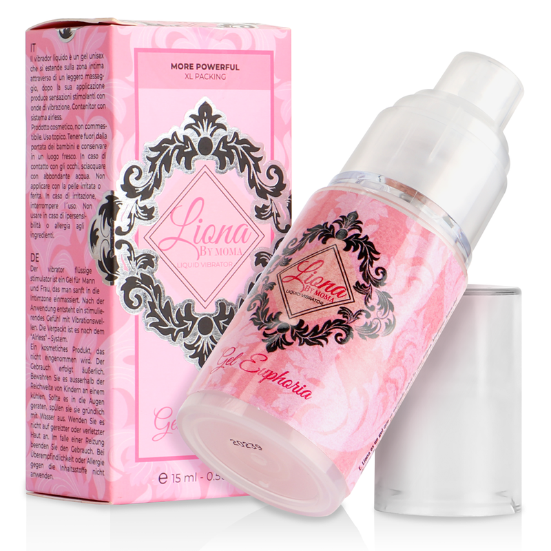 LIONA BY MOMA - LIQUID VIBRATOR EUPHORIA GEL 15 ML - Amore24