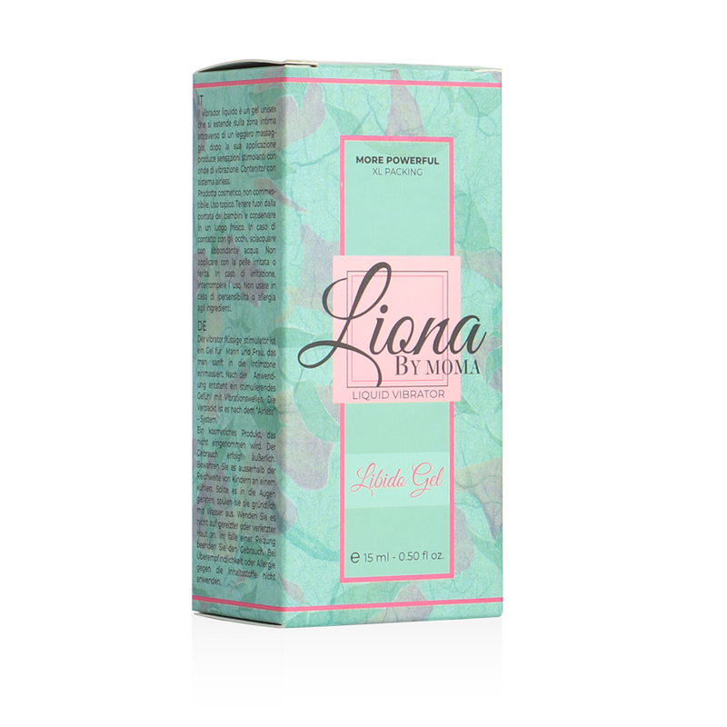 LIONA BY MOMA - LIQUID VIBRATOR LIBIDO GEL 15 ML - Amore24