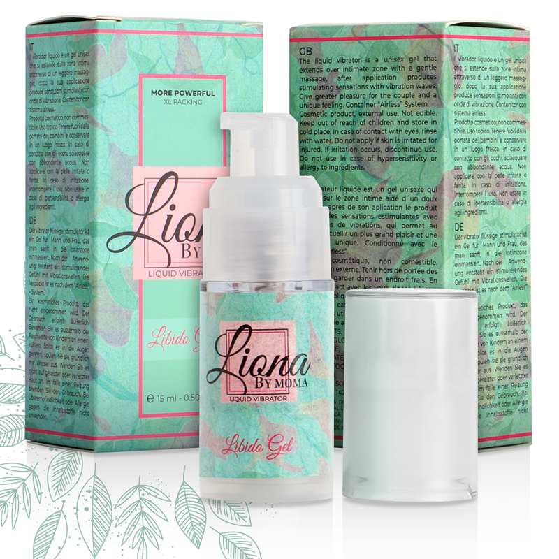 LIONA BY MOMA - LIQUID VIBRATOR LIBIDO GEL 15 ML - Amore24