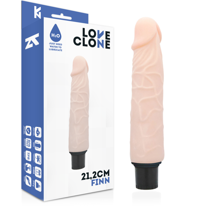 LOVECLONE - FINN SELF LUBRICATION VIBRATOR 21.2 CM -O- 3.8 CM - Amore24