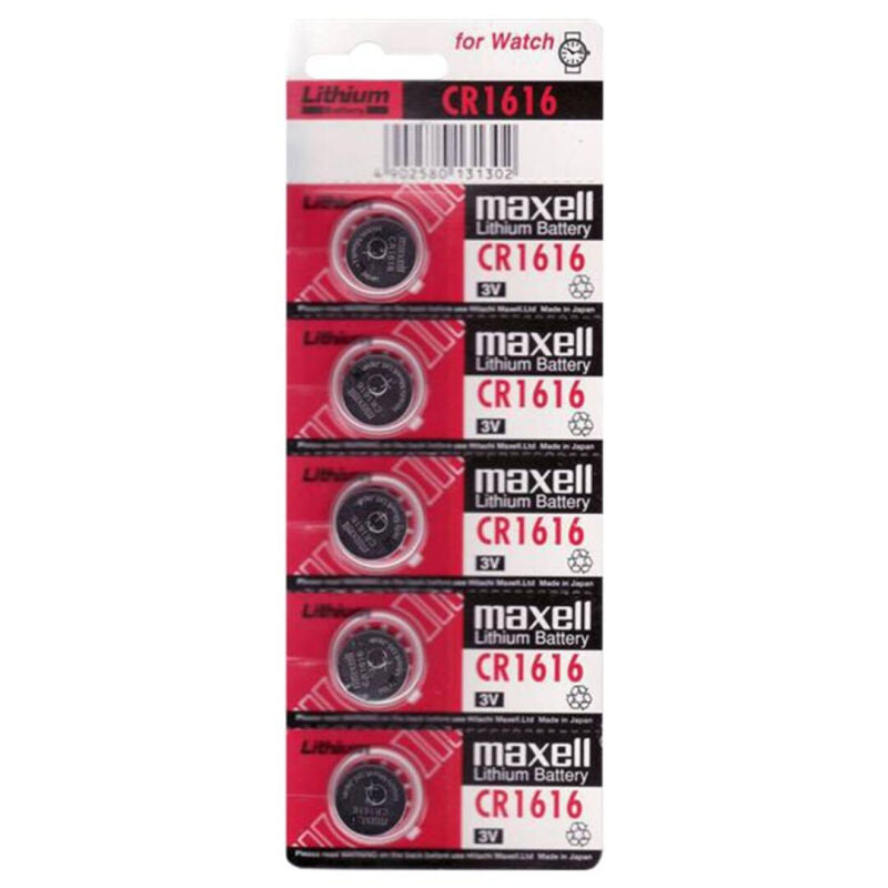 MAXELL - BATTERY LITIO CR1616 3V 5UDS - Amore24