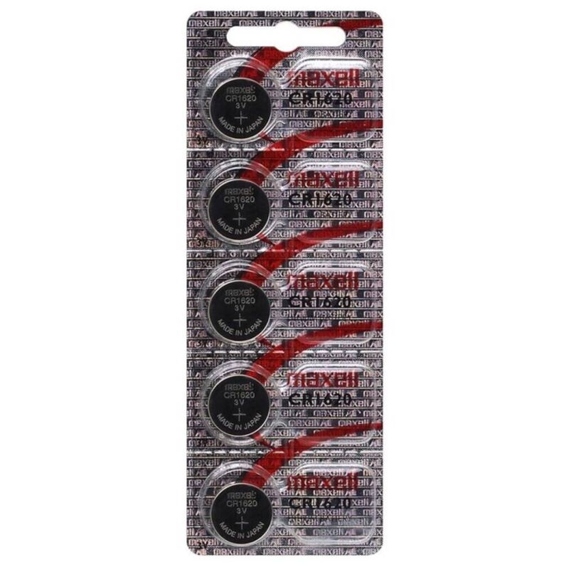 MAXELL - BATTERY LITIO CR1620 3V 5UDS - Amore24