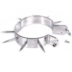 METAL HARD - BDSM SLAVE COLLAR WITH POINTS - Amore24
