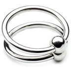 METAL HARD - DOUBLE GLANS RING 28MM - Amore24