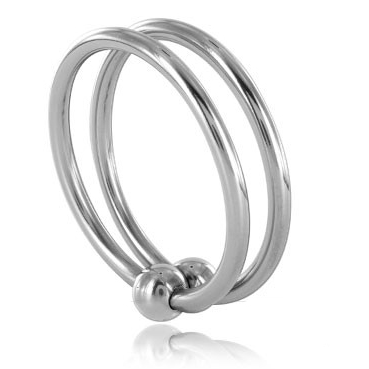 METAL HARD - DOUBLE STEEL RING 30MM - Amore24