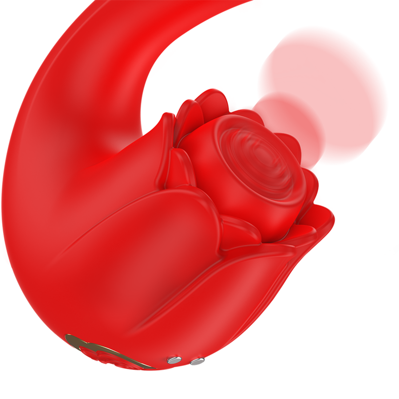 MIA - SELENA STIMULATOR VIBRATING + TAPPING RED - Amore24