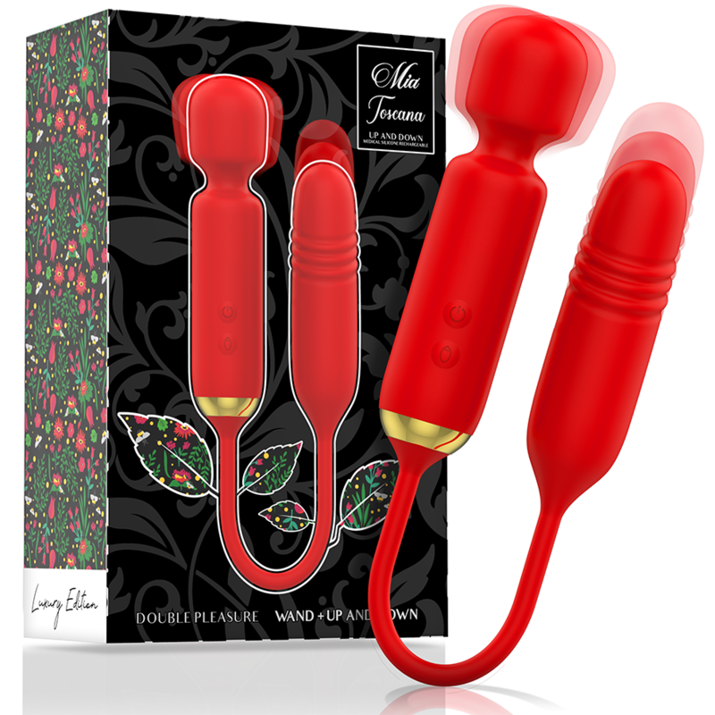 MIA - TOSCANA DOUBLE PLEASURE WAND + UP AND DOWN - Amore24