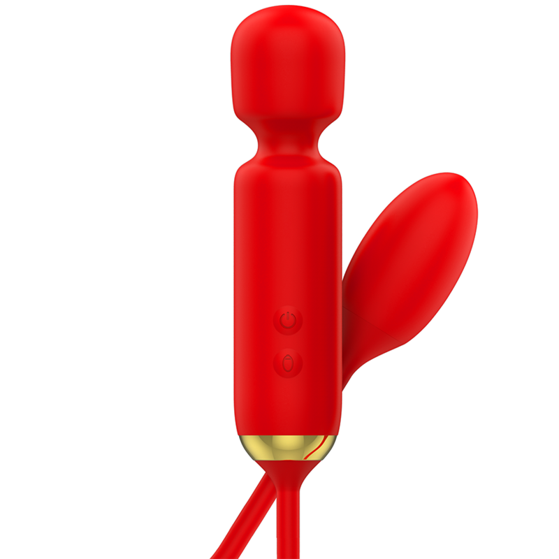 MIA - TOSCANA DOUBLE PLEASURE WAND + VIBRATING EGG - Amore24