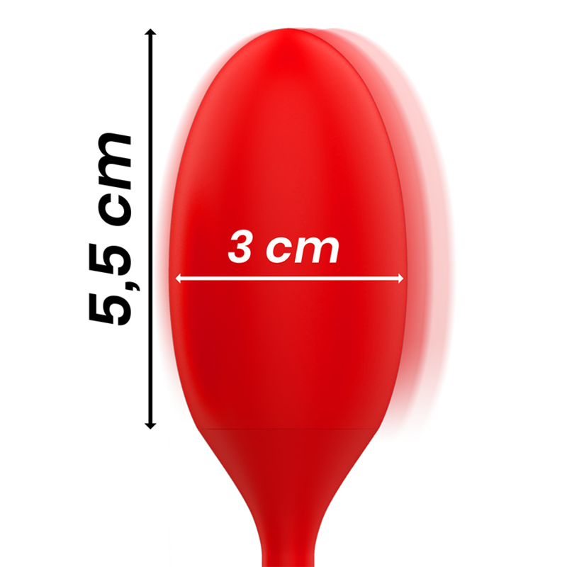 MIA - TOSCANA DOUBLE PLEASURE WAND + VIBRATING EGG - Amore24