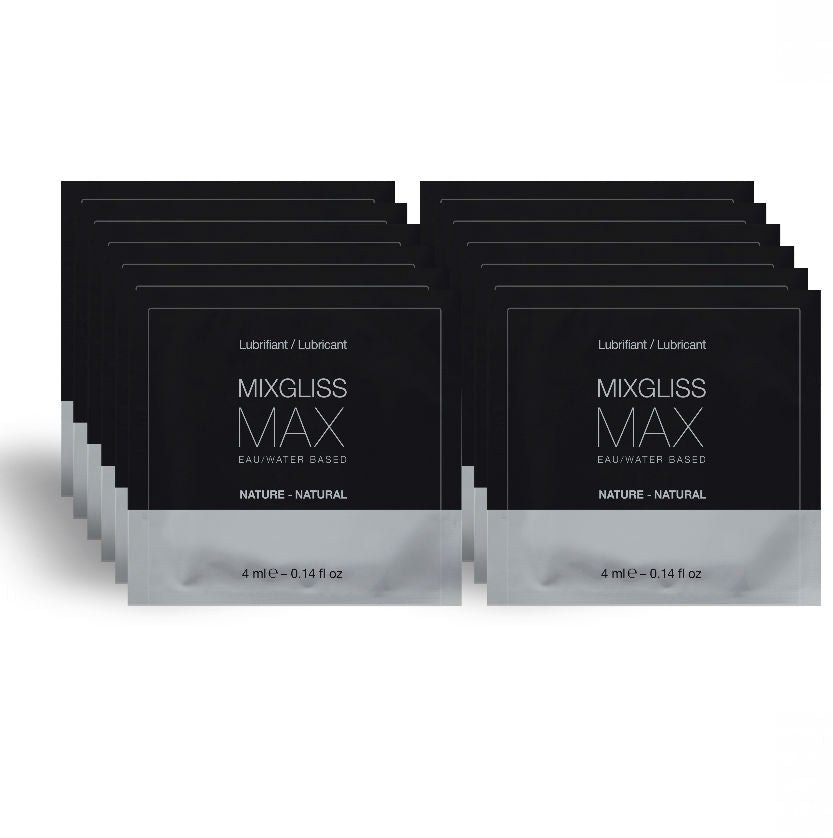 MIXGLISS - MAX ANAL DILATOR LUBRICANT PACK 12 SINGLE DOSE 4ML - Amore24