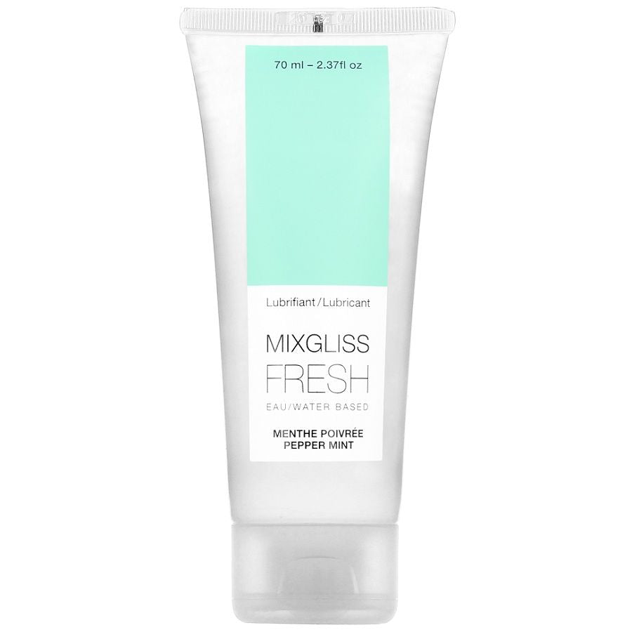 MIXGLISS - WATER BASED LUBRICANT EFFECT COLD MINT FLAVOR 70 ML - Amore24