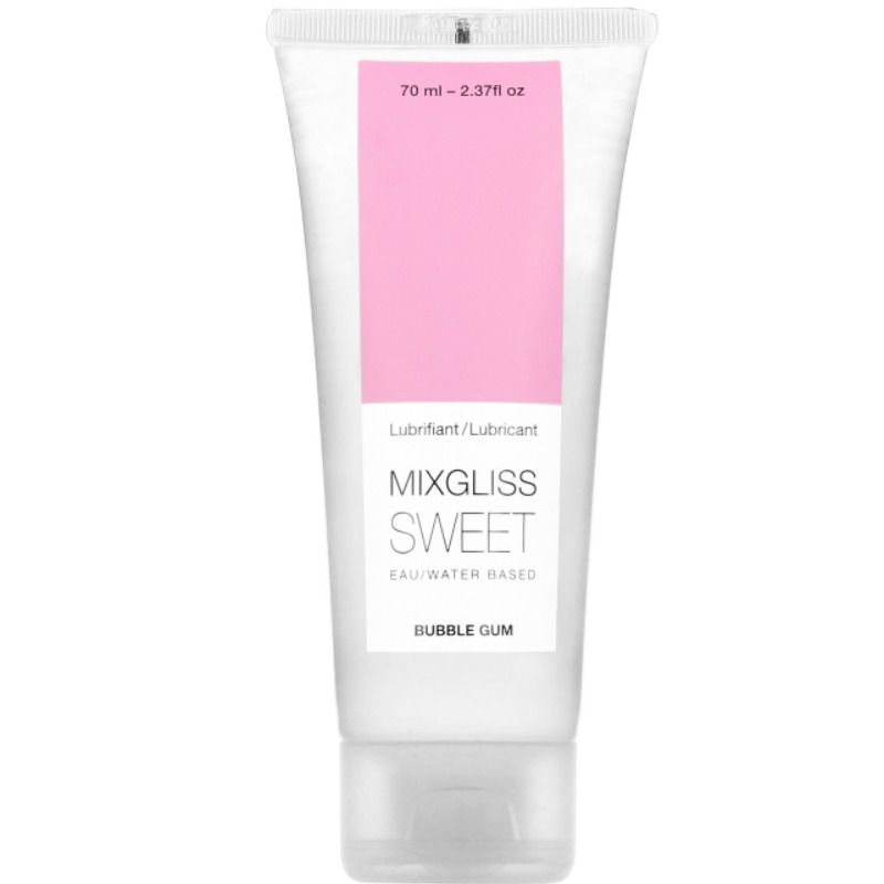 MIXGLISS - WATER BASED LUBRICANT GUM FLAVOR 70 ML - Amore24