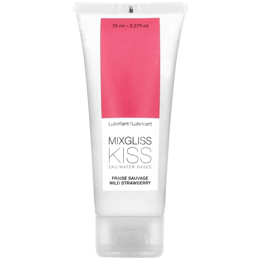 MIXGLISS - WATER BASED LUBRICANT STRAWBERRY FLAVOR 70 ML - Amore24