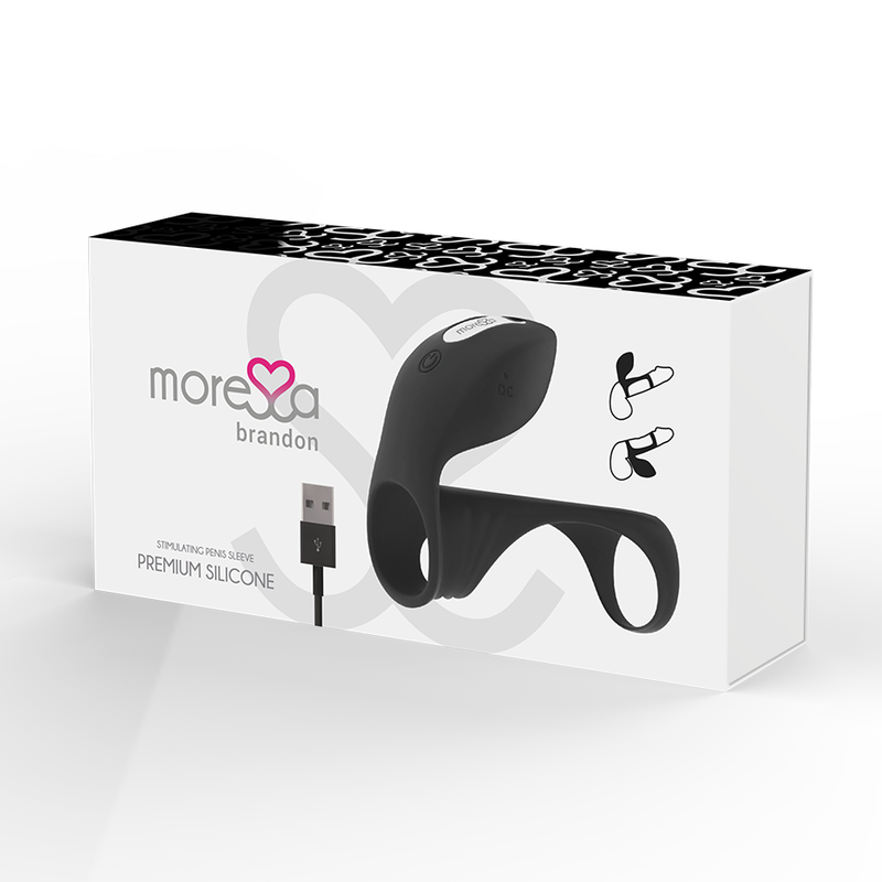MORESSA - BRANDON VIBRATOR RING WITH COVER - Amore24