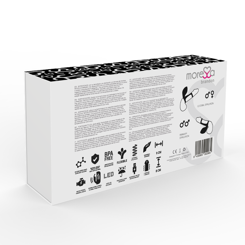 MORESSA - BRANDON VIBRATOR RING WITH COVER - Amore24
