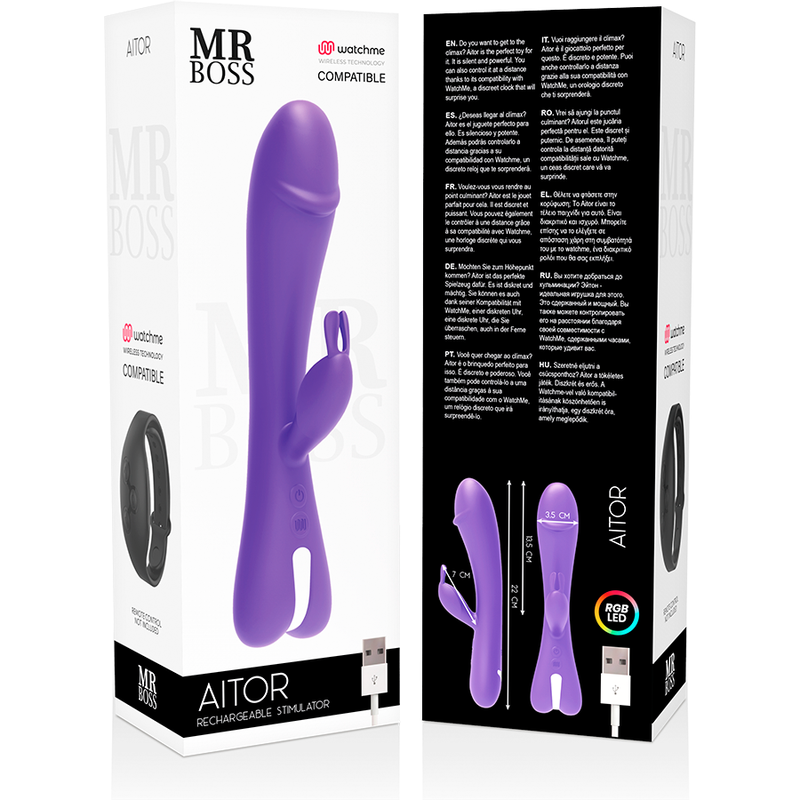 MR BOSS - AITOR RABBIT COMPATIBLE WITH WATCHME WIRELESS TECHNOLOGY - Amore24
