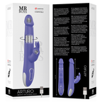 MR BOSS - ARTURO VIBRATOR & ROTATOR COMPATIBLE WITH WATCHME WIRELESS TECHNOLOGY - Amore24