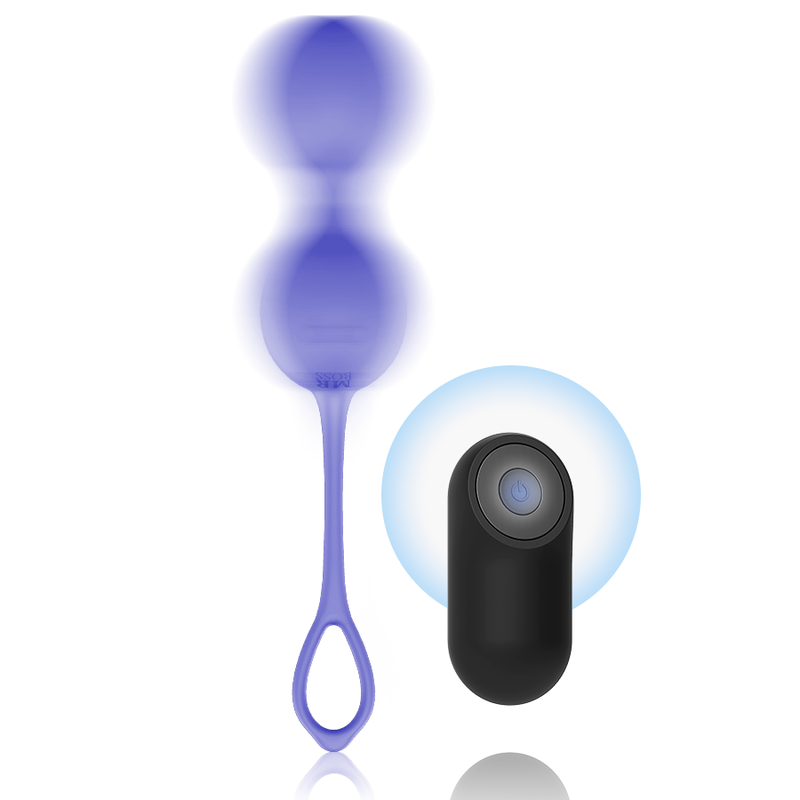 MR BOSS - DUMAS VIBRATING KEGEL BEADS REMOTE CONTROL - Amore24