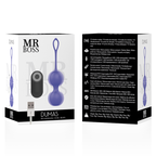 MR BOSS - DUMAS VIBRATING KEGEL BEADS REMOTE CONTROL - Amore24