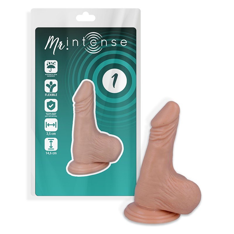 MR INTENSE - 1 REALISTIC COCK 14.6 CM -O- 3.5 CM - Amore24