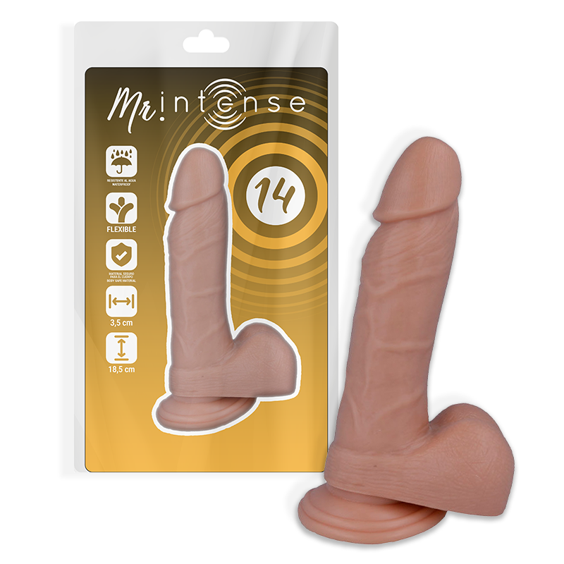 MR INTENSE - 14 REALISTIC COCK 18.5 CM -O- 3.8 CM - Amore24