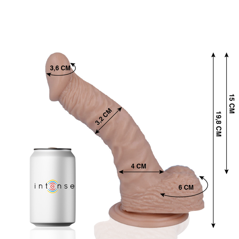 MR INTENSE - 18 REALISTIC COCK 19.8 CM -O- 3.2 CM - Amore24