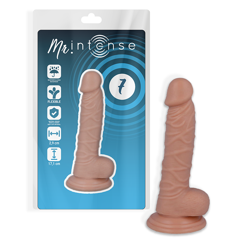 MR INTENSE - 7 REALISTIC COCK 17.1 CM -O- 2.9 CM - Amore24