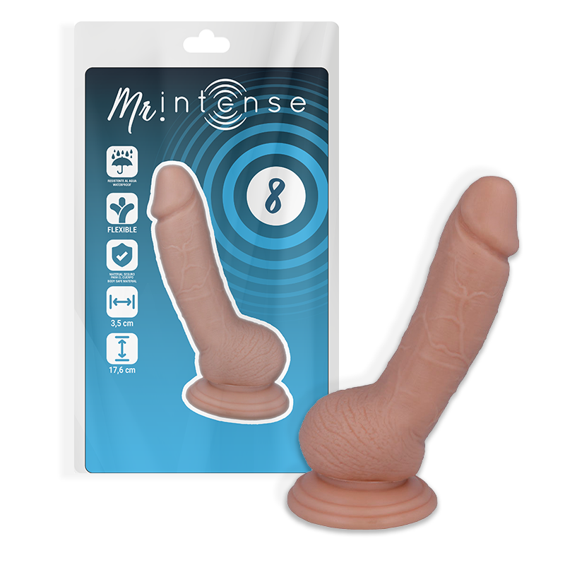 MR INTENSE - 8 REALISTIC COCK 17.6 CM -O- 3.5 CM - Amore24