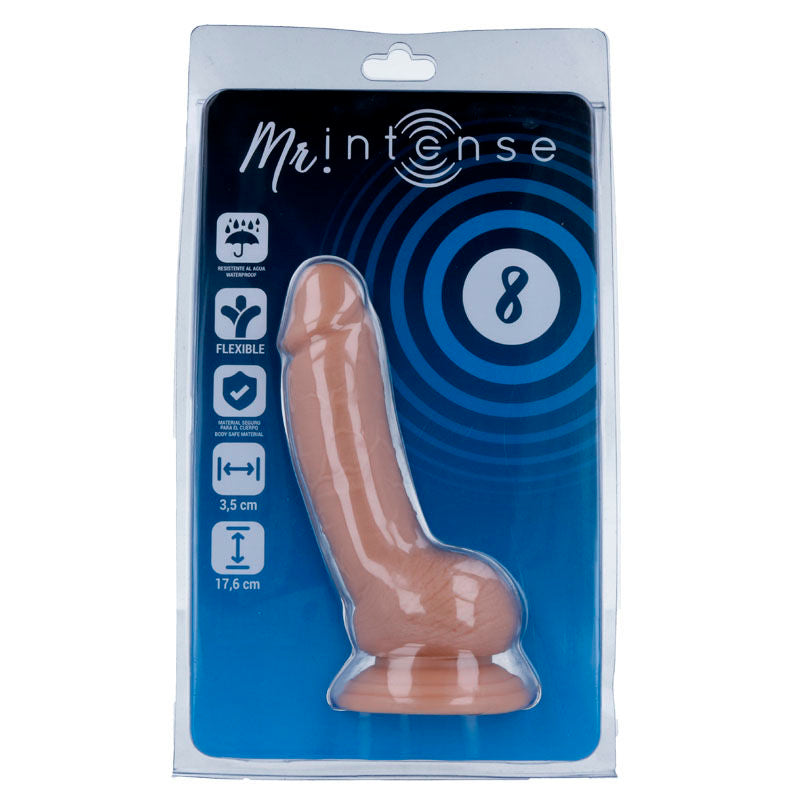 MR INTENSE - 8 REALISTIC COCK 17.6 CM -O- 3.5 CM - Amore24