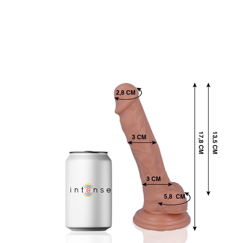 MR INTENSE - 9 REALISTIC COCK 17.8 CM -O- 3 CM - Amore24