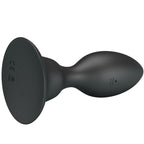 MR PLAY - ANAL PLUG WITH VIBRATION BLACK REMOTE CONTROL - Amore24