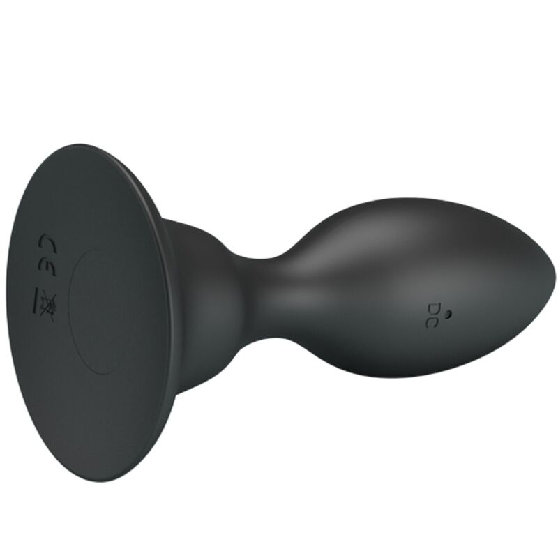 MR PLAY - ANAL PLUG WITH VIBRATION BLACK REMOTE CONTROL - Amore24