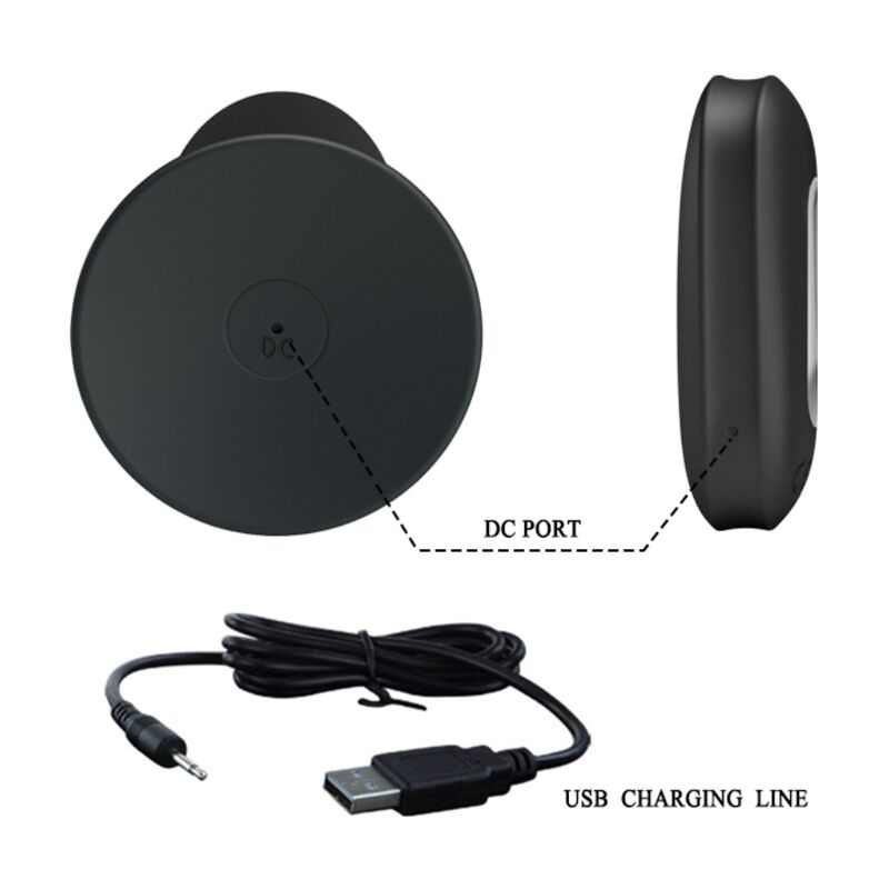 MR PLAY - ANAL PLUG WITH VIBRATION BLACK REMOTE CONTROL - Amore24
