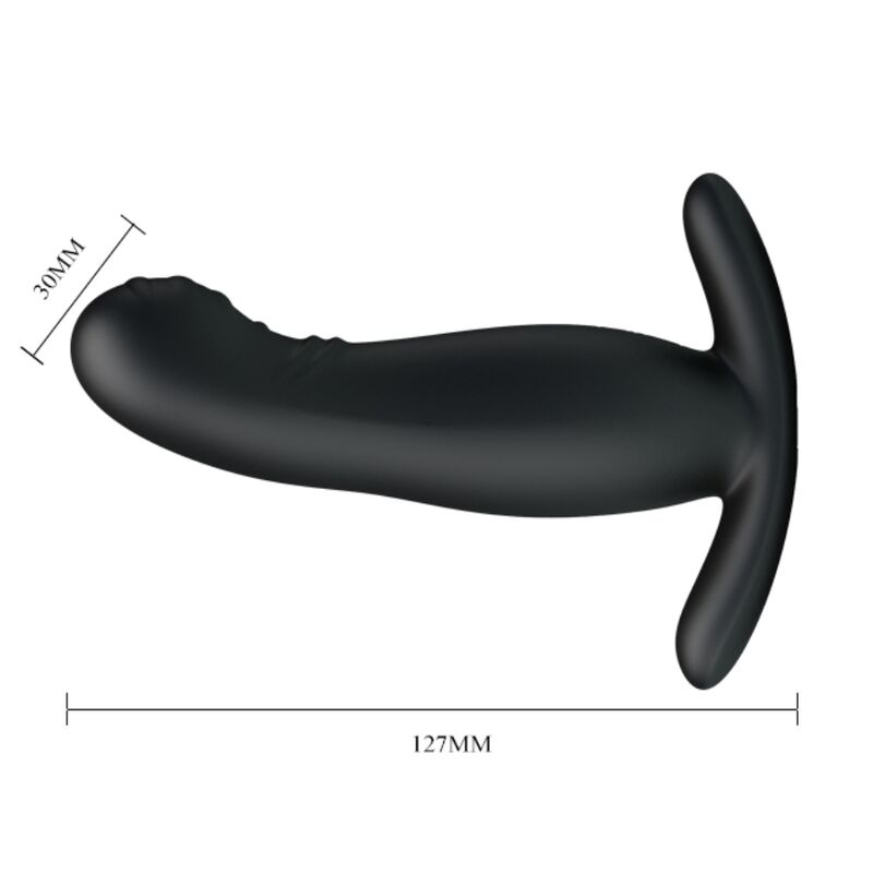 MR PLAY - RECHARGEABLE BLACK PROSTATE MASSAGER - Amore24
