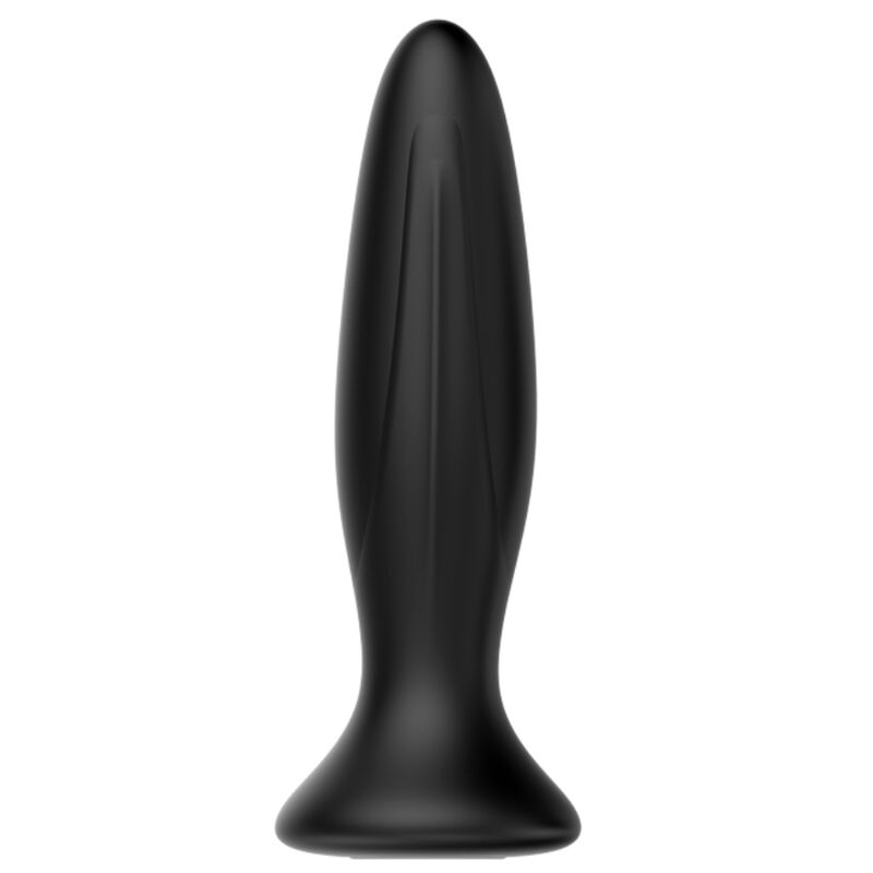 MR PLAY - RECHARGEABLE BLACK VIBRATOR ANAL PLUG - Amore24