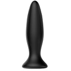 MR PLAY - RECHARGEABLE BLACK VIBRATOR ANAL PLUG - Amore24