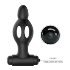 MR PLAY - SILICONE ANAL PLUG WITH VIBRATION - Amore24