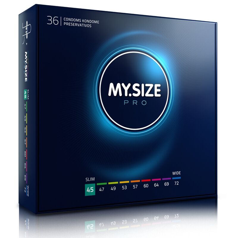 MY SIZE - PRO CONDOMS 45 MM 36 UNITS - Amore24