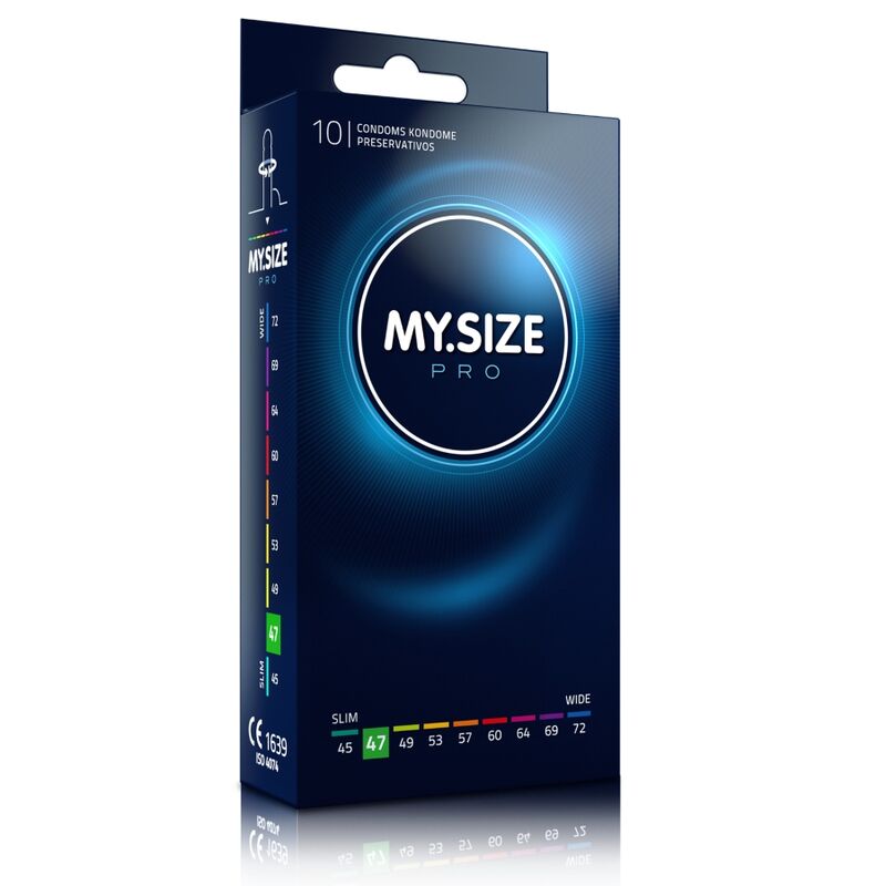 MY SIZE - PRO CONDOMS 47 MM 10 UNITS - Amore24