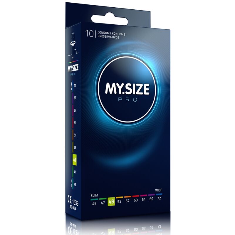 MY SIZE - PRO CONDOMS 49 MM 10 UNITS - Amore24