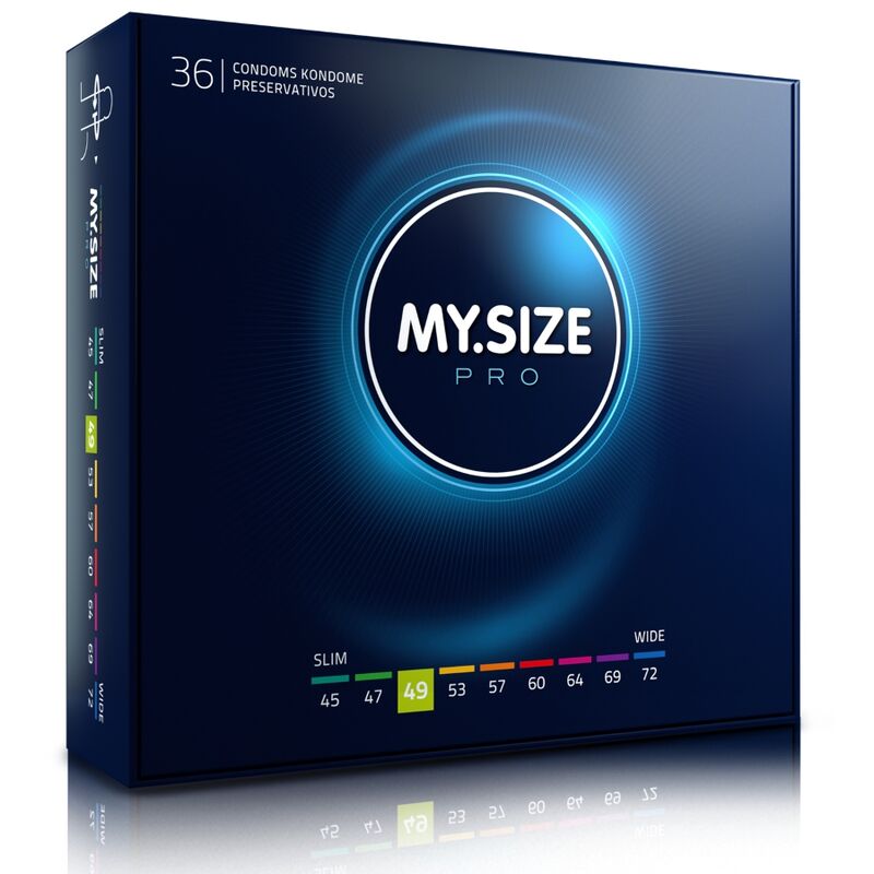 MY SIZE - PRO CONDOMS 49 MM 36 UNITS - Amore24