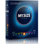 MY SIZE - PRO CONDOMS 57 MM 3 UNITS - Amore24
