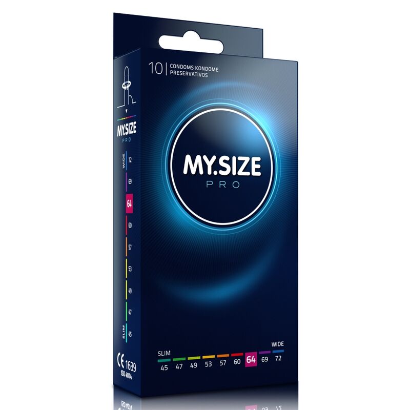 MY SIZE - PRO CONDOMS 64 MM 10 UNITS - Amore24