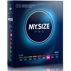 MY SIZE - PRO CONDOMS 64 MM 3 UNITS - Amore24