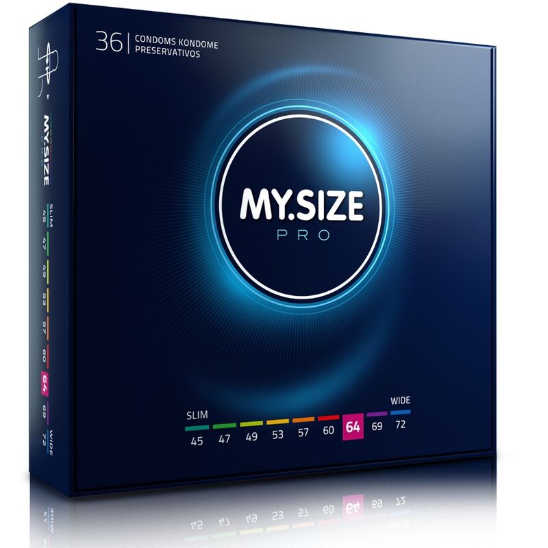 MY SIZE - PRO CONDOMS 64 MM 36 UNITS - Amore24