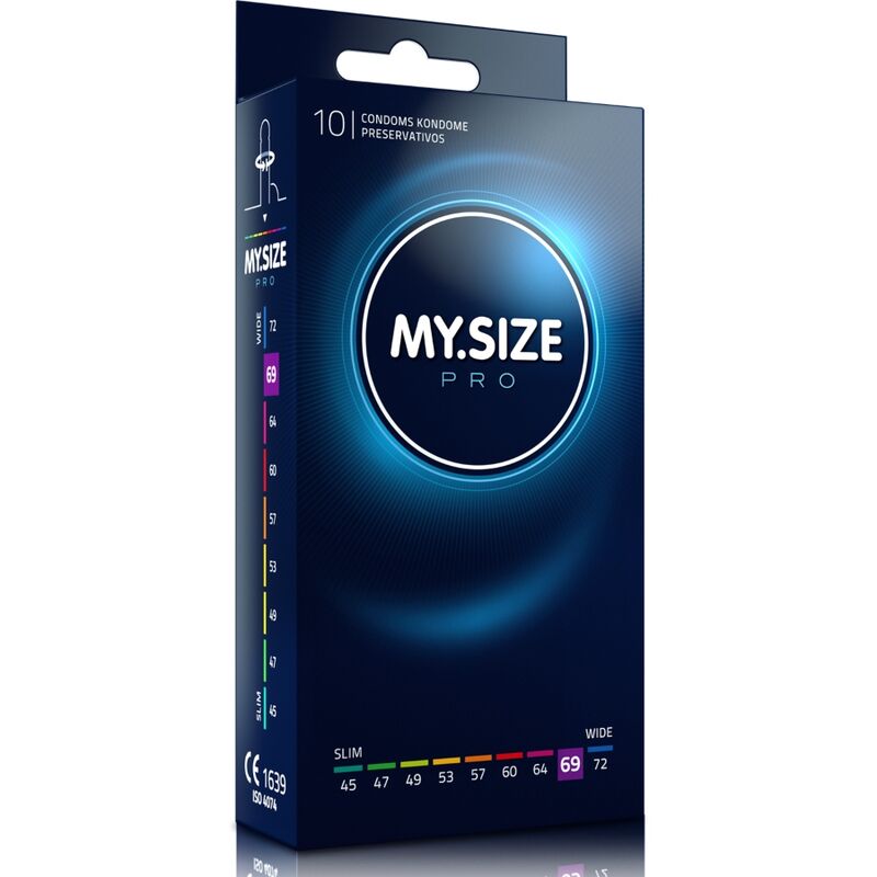MY SIZE - PRO CONDOMS 69 MM 10 UNITS - Amore24
