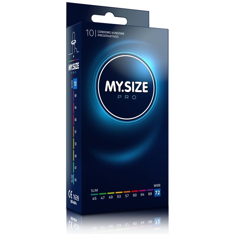 MY SIZE - PRO CONDOMS 72 MM 10 UNITS - Amore24
